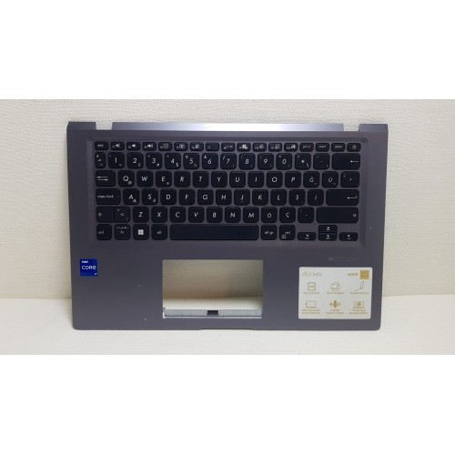 Asus VivoBook xX415-F415 Üst Kasa Klavye (13NB0ST2P06014) koyu gri Asus VivoBook xX415-F415 Üst Kasa Klavye (13NB0ST2P06014) koyu gri