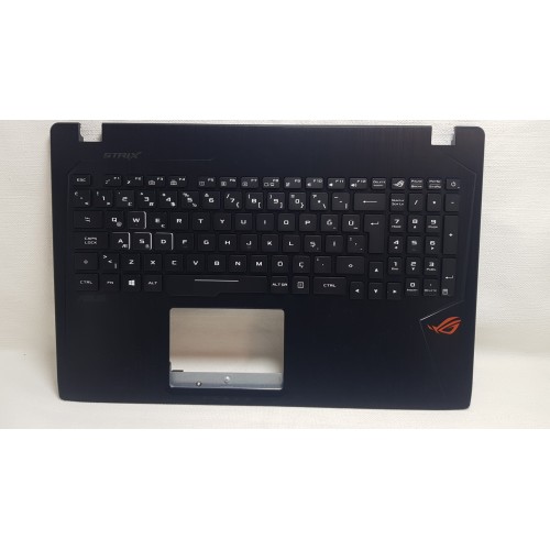 ASUS ROG Strix GL553VD GL553VE GL753VD GL753VE Üst Kasa Klavye ASUS ROG Strix GL553VD GL553VE GL753VD GL753VE Üst Kasa Klavye
