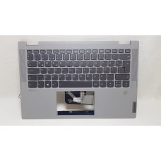 Lenovo Ideapad Flex 5-14ITL05 Üst Kasa Işıklı Klavye Gri