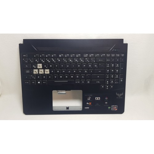 Asus TUF Gaming FX505DD FX505DT FX505DV FX505GT FX505GE FX505GD Beyaz Tuş Takımlı Üst Kasa Klavye