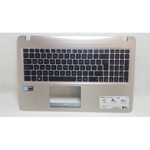 Asus VivoBook X540 X540UV X540UV-1A X540BA klavye üst kasa (altın) Asus VivoBook X540 X540UV X540UV-1A X540BA klavye üst kasa (altın)