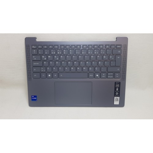Lenovo IdeaPad Slim 3-3i 14IRH10 83K0 16:10 Üst Kasa Touchpad Işıklı Klavye Gri