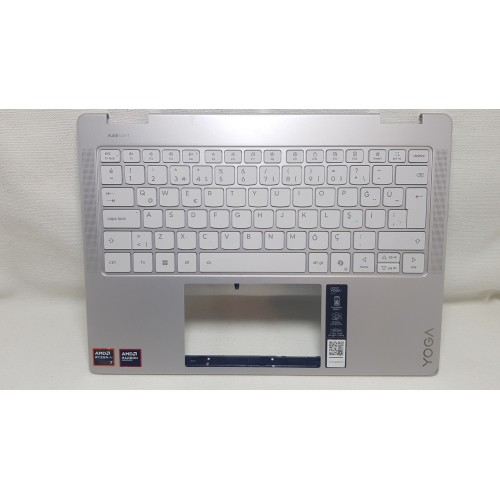 Lenovo Yoga 7 2-in-1 14AKP10 klavye üst kasa Beyaz
