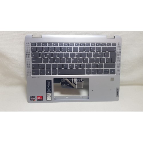 Lenovo IdeaPad flex 5 14alc7 klavye üst kasa gri ışıklı