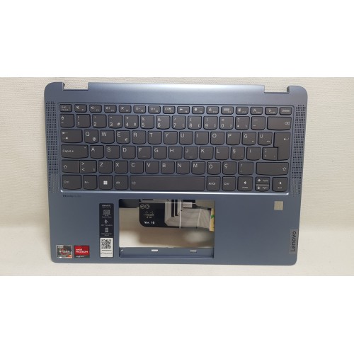 Lenovo IdeaPad Flex 5 14ABR8 Klavye Üst Kasa (mavi)