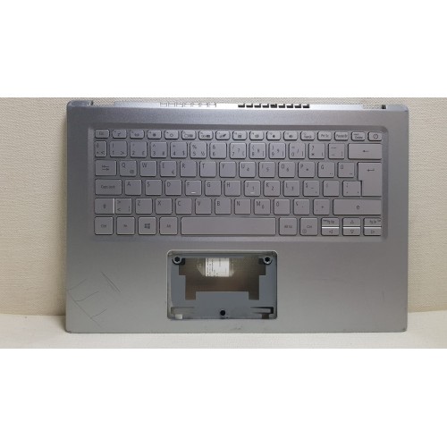 Acer Aspire 5 A514-54 Üst Kasa Klavye (Gümüş) (Işıklı)