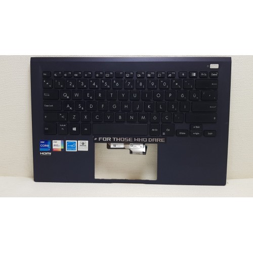 Asus ExpertBook B1 B1400CEAE 13N1-DCA0801 Üst Kasa Klavye
