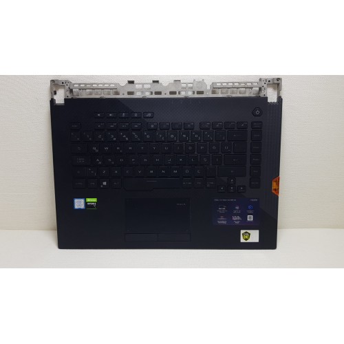 asus rog strix g531 gt-gw-gv üst kasa klavye touchpad
