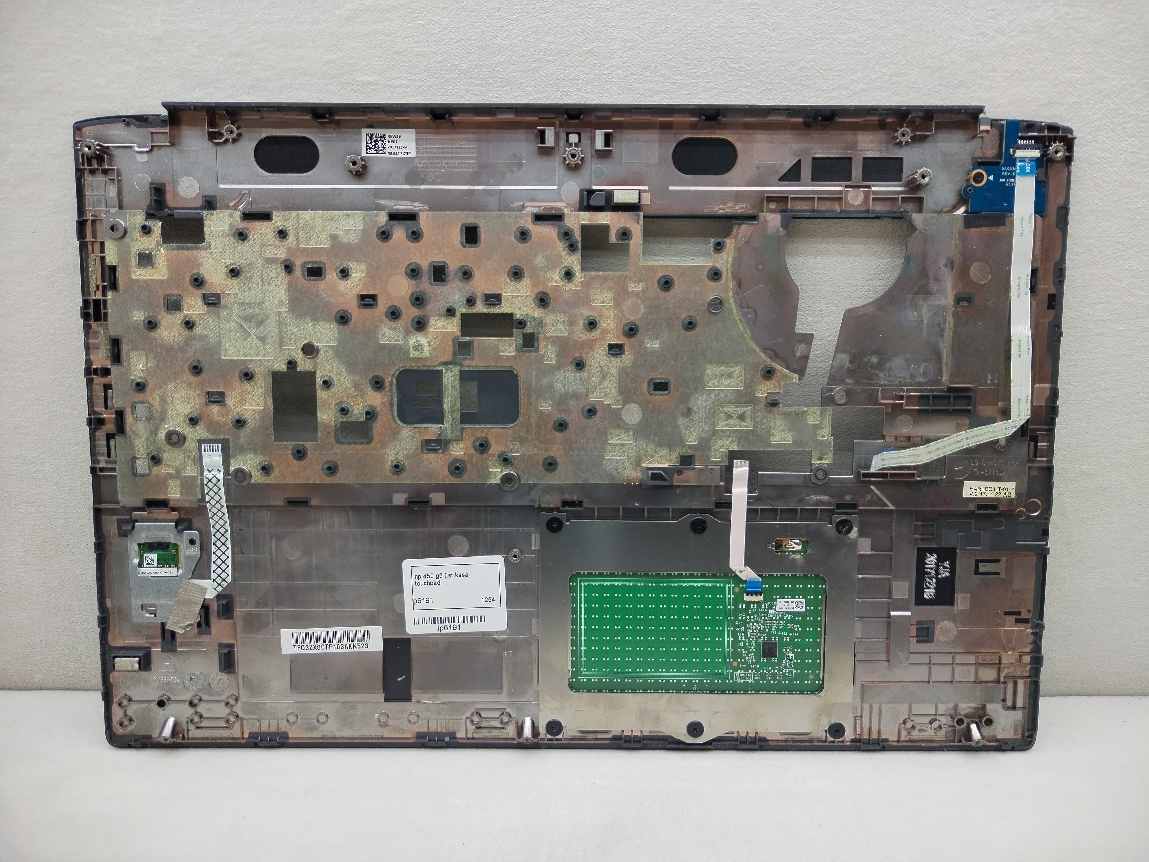 Plasturgie Complète Haute + Basse HP 450 G5 (Clavier + Pad + Power