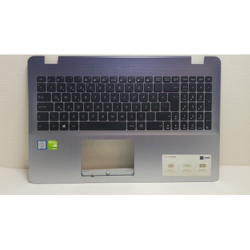 Asus vivobook ( X542 / X542U / X542UR / X542UQR / X542UN / X5420UQ ) Üst Kasa klavye 