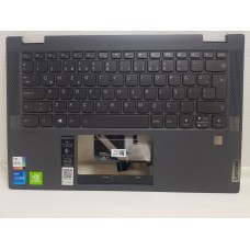 Lenovo İdeapad Flex 5 (14IIL05 / 14ITL05 / 14ALC7) Üst Kasa Klavye Koyu Gri