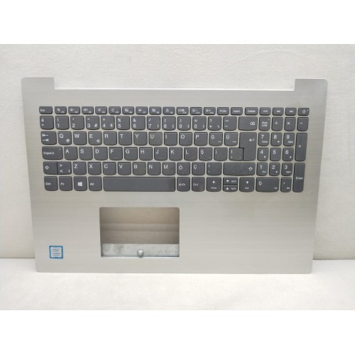 Lenovo Ideapad  (320-15ISK / 320-15IKB / 320-15IAP) uyumlu Üst Kasa Klavye Açık Gri