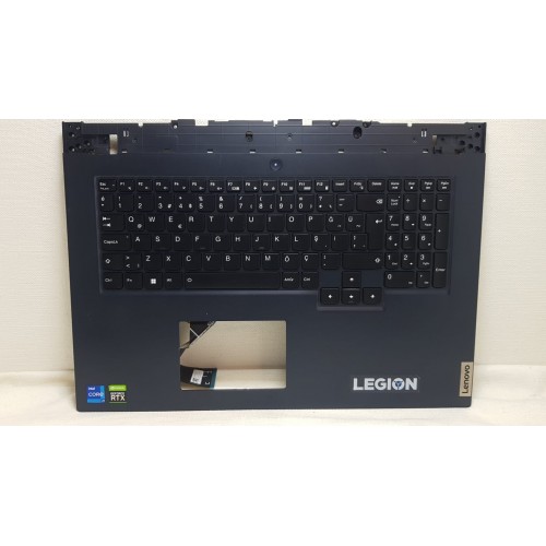 Lenovo Legion 5 Pro 17ITH6 Üst Kasa Klavye Lacivert  (Işıklı)