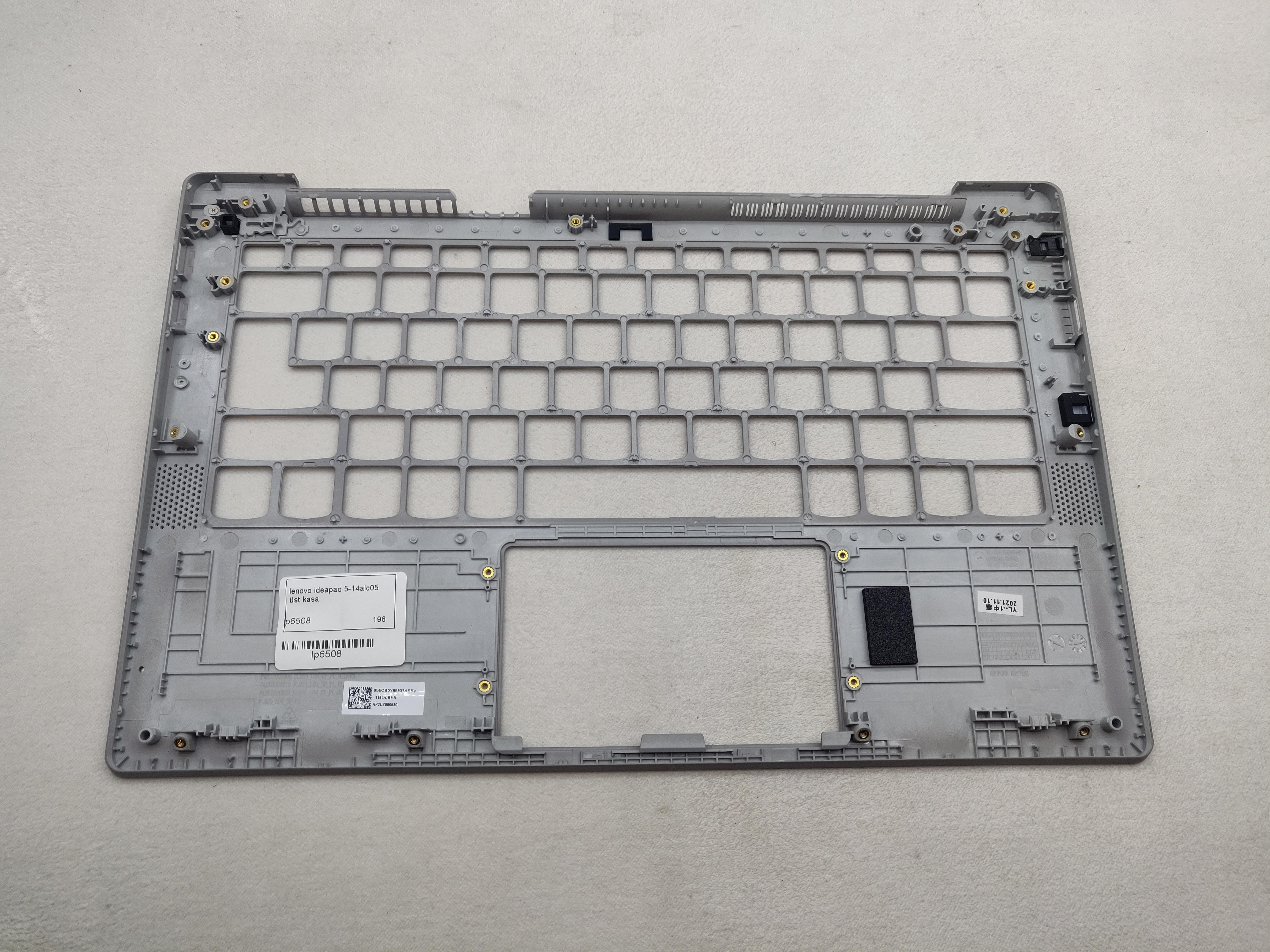 Tastiera Retroilluminata Italiana Per Lenovo Ideapad 5-14ALC05 (82LM) E 5-14ARE05 (81YM) – Senza Frame, Tasti Grigi – New Net Ricambio Di Qualità